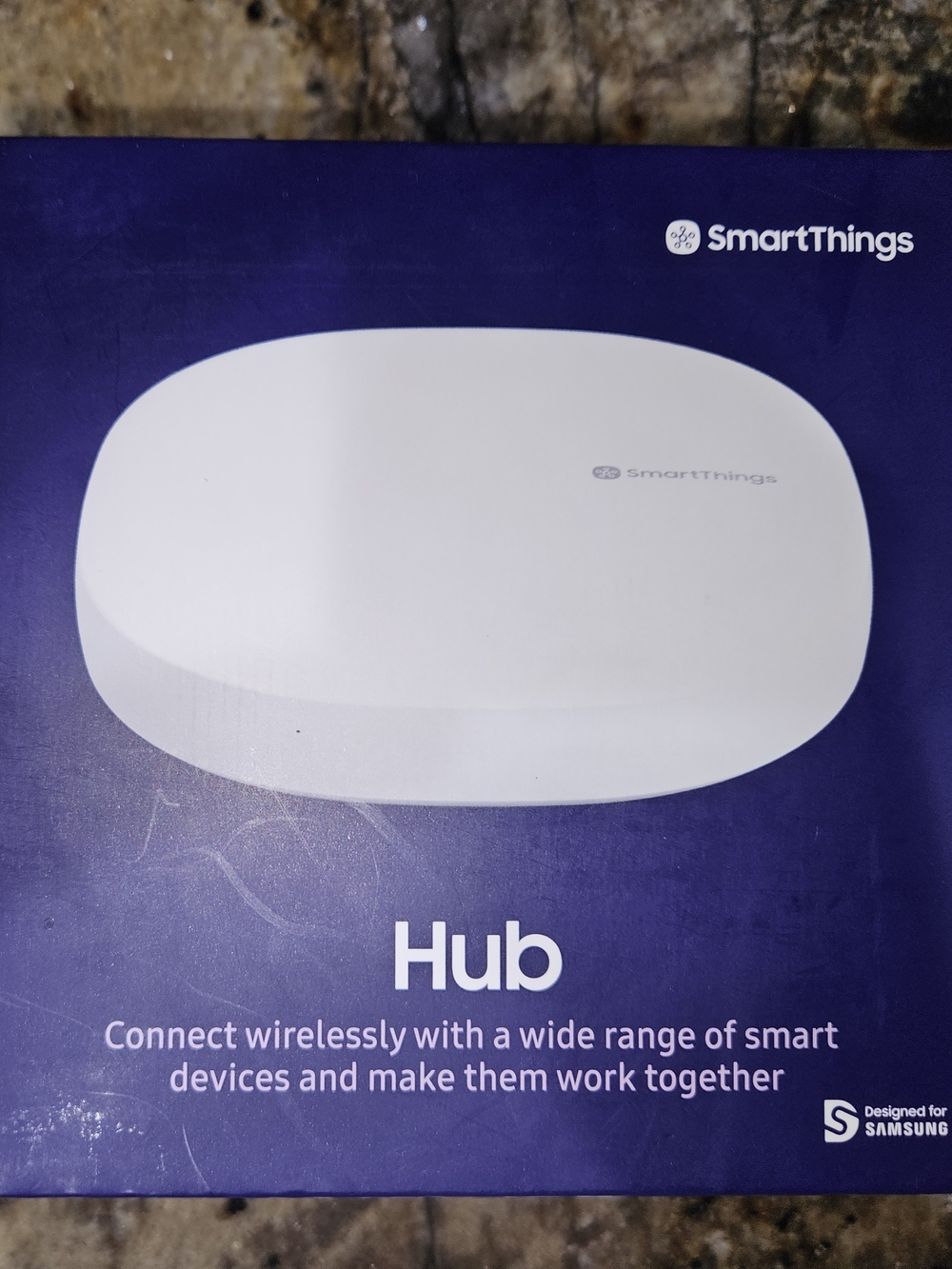 Samsung SmartThings White Hub Wireless Smart Home Gateway New Open Box